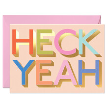 SWEETZER & ORANGE Congratulations Card with Gold Foil – 5”x7” Premium Greeting Card with Envelope & Seal