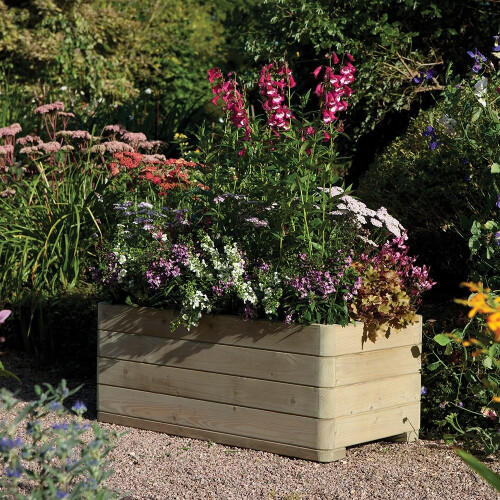 Rowlinson Marberry Rectangular Planter 135L 1