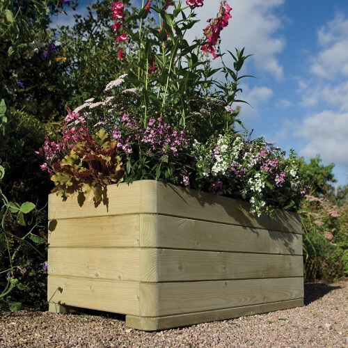 Rowlinson Marberry Rectangular Planter 135L 2