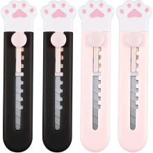 Wrap Box Opener - 4pcs Mini Wrap Case Opener - Mini Security Case Opener (cat paw)