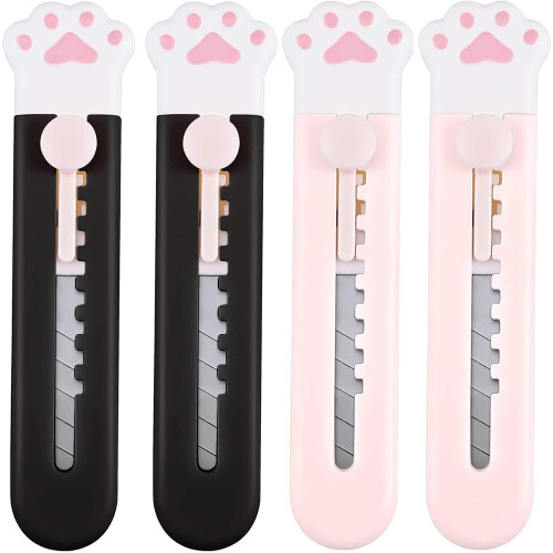Wrap Box Opener - 4pcs Mini Wrap Case Opener - Mini Security Case Opener (cat paw)