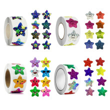 Vikrami lighting 2000 Pcs Shiny Star Stickers for Children Students Teachers Classroom, Self Adhesive Reward Smile Stickers