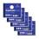 Challenge Challenge Duplicate Book, Carbonless, 100 Pages, 5 pack (105 x 130 mm) 1
