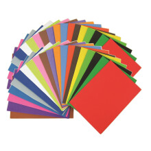 EVA Foam Sheets | A5 | Pack of 40 Sheets | Assorted Colours