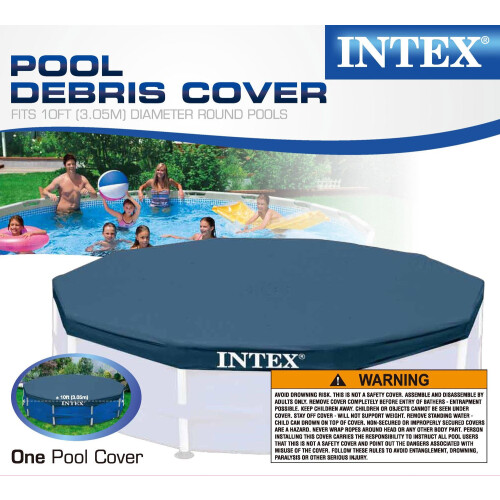 Intex Intex 10' ft Round Diameter Swimming Pool Debris Cover