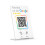 Review us on Google Stand - NFC & QR Code Contactless Plaque - White 1