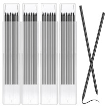 24Pcs Pencil Refills for Tracer/Pica Pencil, 2.8mm Solid Carpenters Pencil Refills Replacement, Deep Hole Marker
