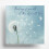 Dandelion With Sympathy Card - Watercolour Style with Sentimental Message Inside - Includes Blue Coloured Envelope 1