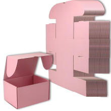 Cenoid Medium Postal Boxes, 30x23x15cm Pink Postage Parcel Shipping Cardboard Boxes for Posting Shipping Delivery Packaging boxes for Small Business