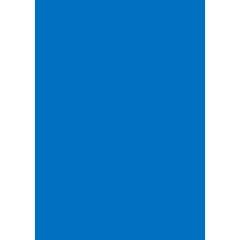 House of Card & Paper A3/297 x 420 mm 220 GSM Coloured Card - Blue (Pack of 50 Sheets) HCP156