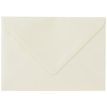 Clairefontaine 51042C Iridescent Cream Paper Pack of 20 Gummed Envelopes C5 (16,2x22,9cm) 120gsm Invitation Events and Correspondence Pollen Range