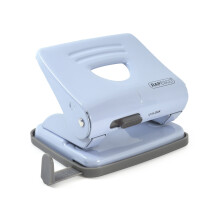 Rapesco 1359 825 2-Hole Metal Punch, 25 Sheet Capacity, Powder Blue