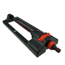 Simple to Use Adjustable and Oscillating Garden Watering Lawn Bar Sprinkler,wider base for greater stability,ideal for use in smal