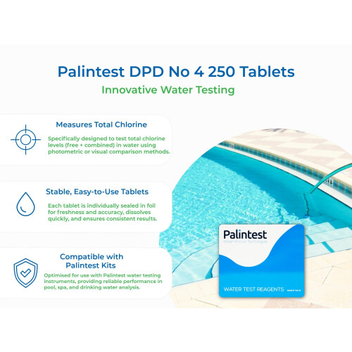 Palintest DPD No 4 250 Tablets 2