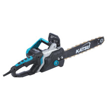 KATSU Electric Chainsaw 16 Inch 1600W Professional Corded Chain Saw with Extra Chain for Garden Trees Pruning Wood Cutting Sawing