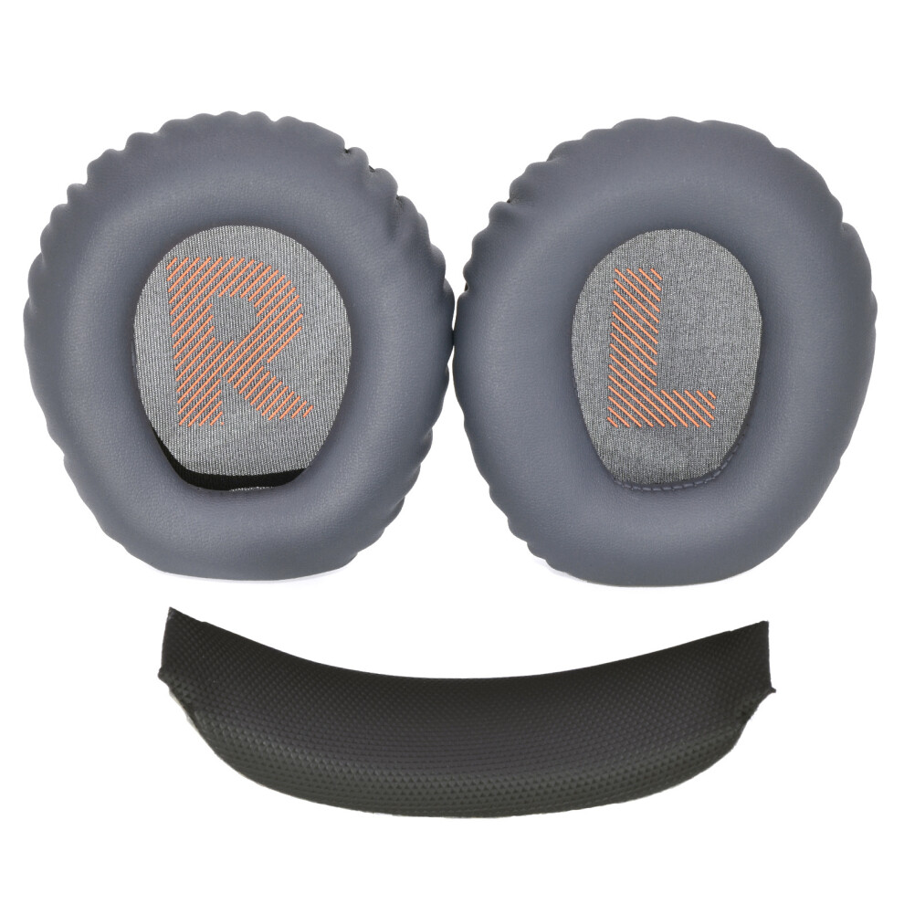 (Earpads+Headband) Ear Pads Earmuffs Headband Cusions For Jbl Quantum 100 Headphone 110691709219