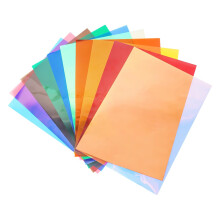 10Colors Bundle Pack Colorful Transparent Window Film Self Adhesive Glass Film Glass Decoration Tint for Christmas Home Decoration