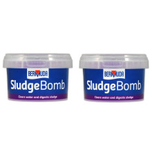 2 PACK BERMUDA SLUDGE BOMB POND BOMB WASTE POND TREATMENT CRYSTAL CLEAR WATER