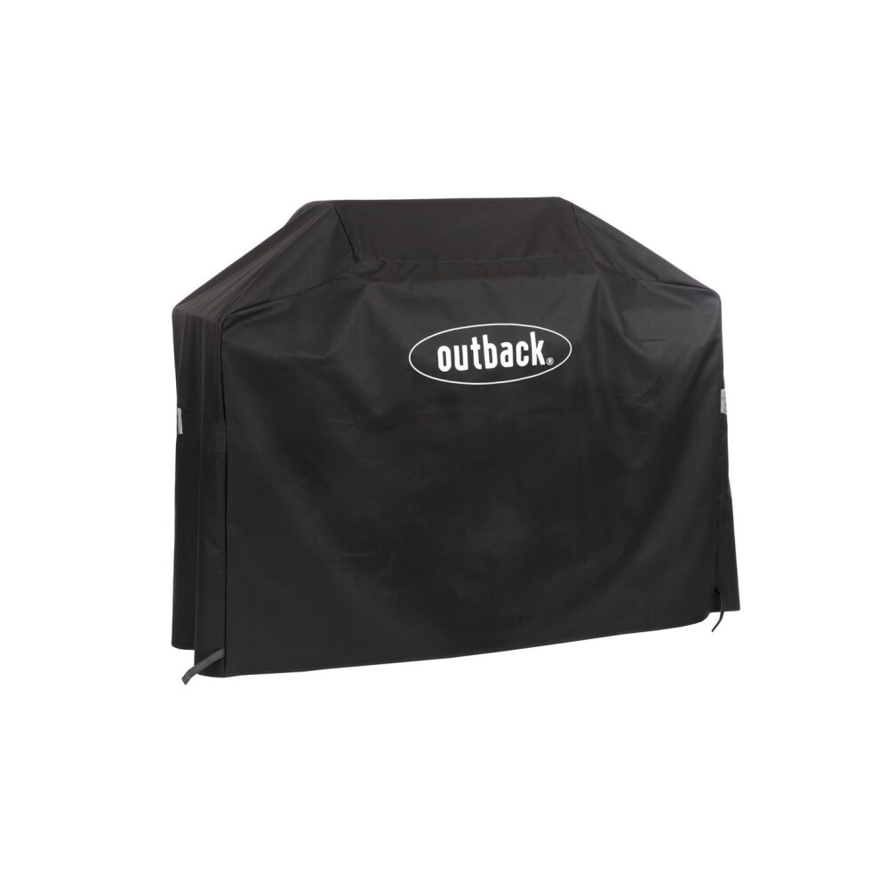 Outback Vented Cover 4 Burner Meteor/Jupiter/Apollo/Saturn (Out371065), Black