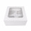 25 x White Cupcake Boxes - 4 Holes 1