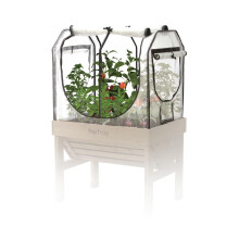 Small Greenhouse Frame & Multi Cover Set White