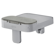 Lay-Z-Spa 4-in-1 Accessory Table for Hot Tubs, Side Tray for Tablet, Phone, Drinks and Snacks, Adjustable Universal Fit with Cup Holders