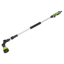 Sealey Telescopic Lance 6-Pattern Spray Head, 91-140cm - JS9286, Black