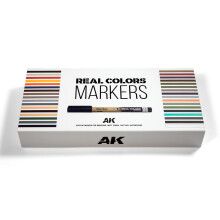 AK Interactive - Special Box 34 Real Colours Markers
