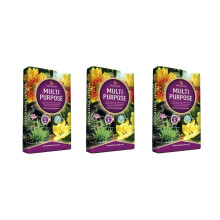 Multi Purpose Plant Care Gardening Compost Potting Soil Growing Flower Help Retain Water Growmoor 40L (3)