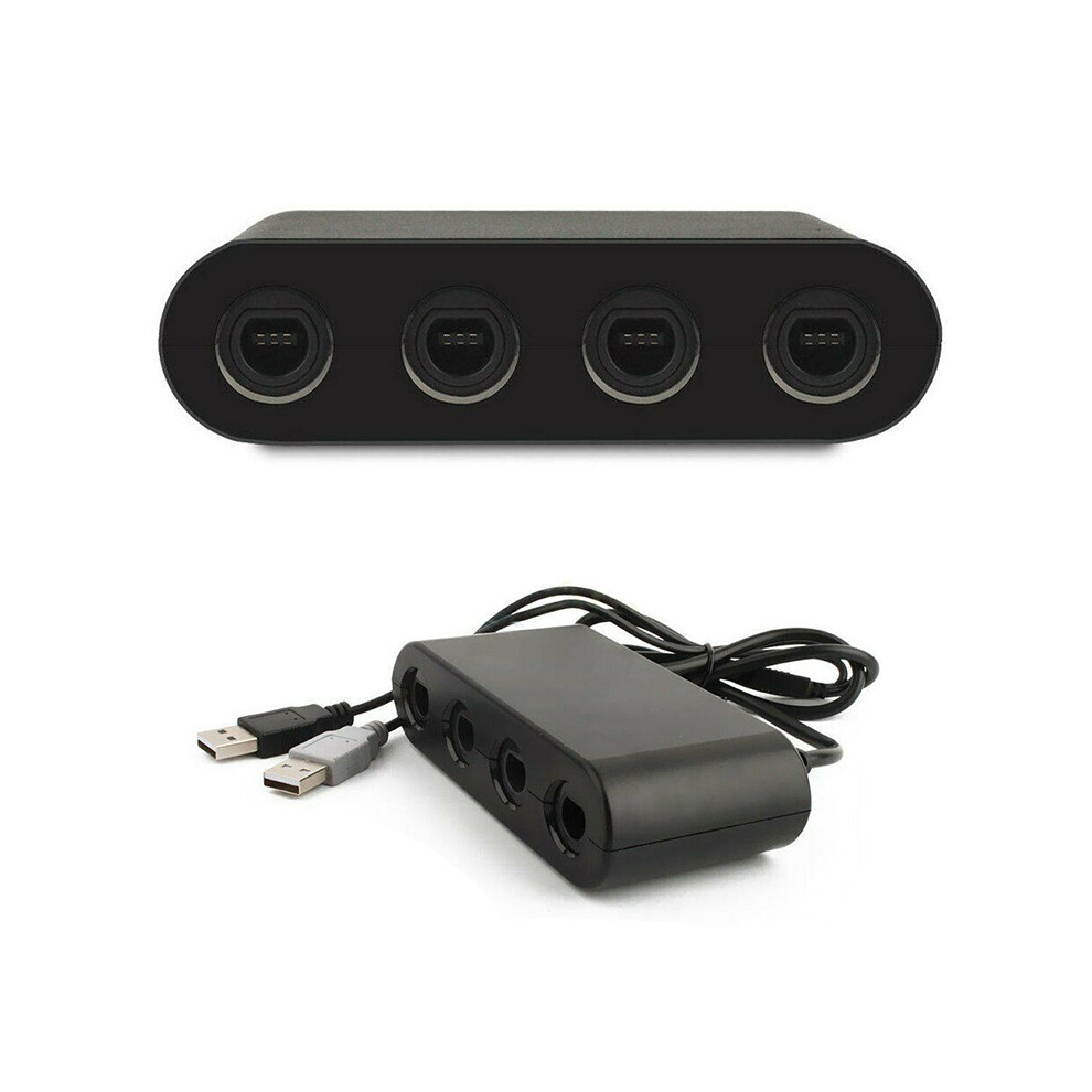 4-Port For Gamecube Controller Usb Adapter Converter For Nintendo Wii U & Pc 110691709356