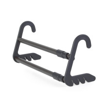 Beldray Over Radiator Airer Set – Pack of 2 Drying Racks, Handy Clips for Socks & Underwear, Extendable to 46cm, 1kg Capacity Per