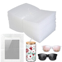 50Pcs Bubble Bag, 20CMx25CM Bubble Pouches wrap for Shipping, 8”x10” Double Wall Cushioning for Packing