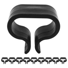 WANGCL 10 Pieces Non-slip Patio Furniture Clips Black Alignment Clips Outdoor Patio Fasteners Sectional Connector for Rattan Furni