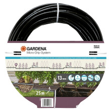Gardena Micro-Drip-System Irrigation Line 1.6 l/h, above-ground and underground (25 m): Extension pipe for water-saving irrigation
