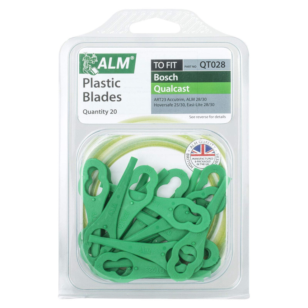 Plastic Blades: Bosch Qualcast Art 23 Accutrim & Art 23 Easytrim Accu Grass Trimmers, Qualcast Hoversafe, Mow N Trim, Easi Lite La 67363636