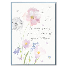 So Very Sorry for the Loss Of Your Mum. Beautiful, Heartfelt Sympathy Card