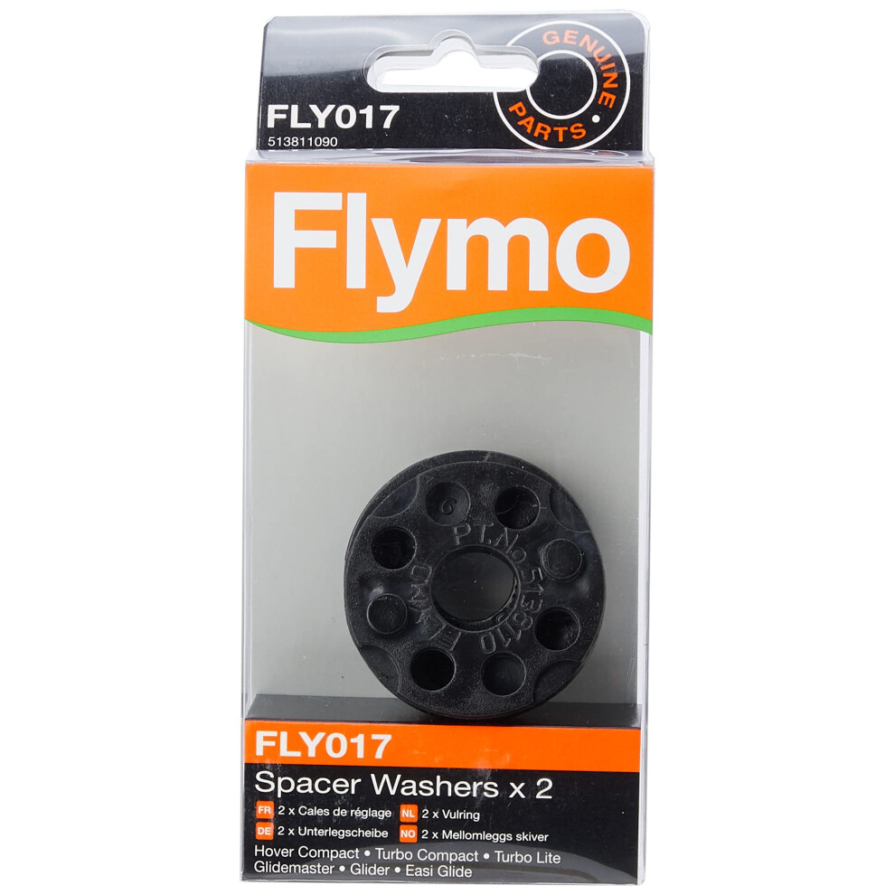Flymo Fly017 X2 Space Washers For Hover Lawnmowers - 513811090