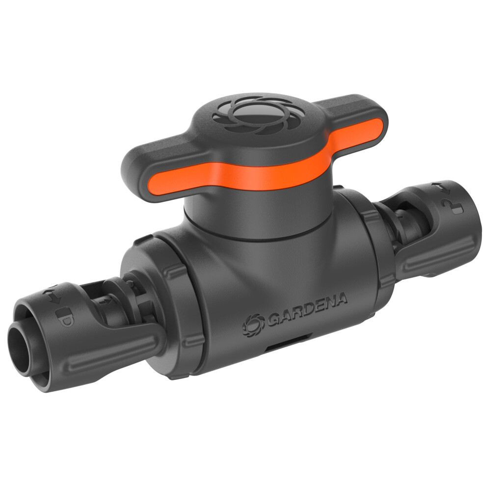 Gardena Micro-Drip-System Control And Shut-Off Valve 13 Mm (1/2 Inch): Simple Pipe Shut-Off And Continuous Water Flow Control, Acc