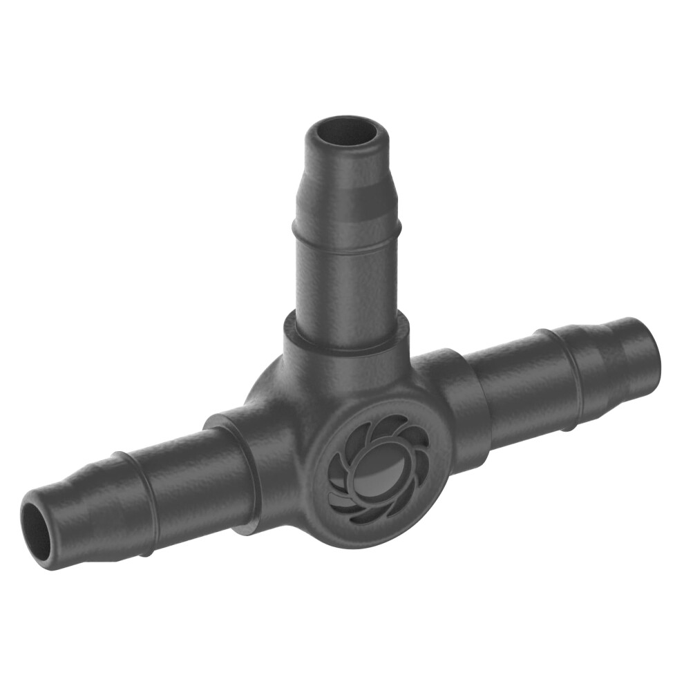 Gardena Micro-Drip-System T-Piece 4.6 Mm (3/16 Inch): For Branch Connection Of Supply Pipes And Irrigation Lines, Kink-Free Installation, Easy & Flex