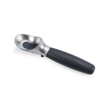 Joseph Joseph Elevate Ice Cream Scoop with Easy Trigger Release and intergrated Tool Rest Improves Hygiene, Non Slip Handle