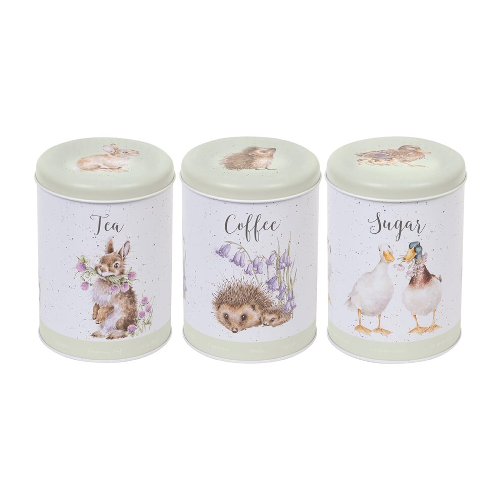Wrendale Designs By Hannah Dale The Country Set' Country Animal Tea Coffee Sugar Set 38929434