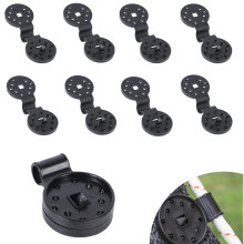 LWLWA Awning Clips 100 Pieces, Protective Cloth Netting Clips Easy to Remove, Tarp Clips Anti-Oxidation and Weather-Resistant, Sui