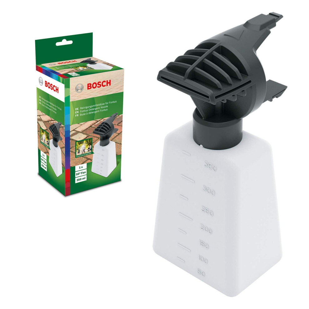 Bosch Pressure Washer Accessory (Nozzle For Fontus, Fontus Detergent Nozzle, Bottle Capacity: 350 Ml, In Cardboard Box) 80404873