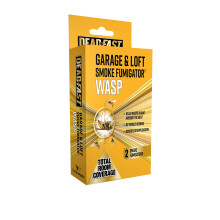 Deadfast Garage and Loft Wasp Fumigator - Twin Pack, Orange