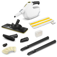 Kärcher Steam Cleaner SC 1 Multi & Up Extra, heating time: 0.5 min, area performance: 30m², tank: 0.2l, weight: 1.6kg, EasyFix floor nozzle large, 1