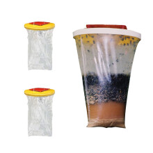 2 Pack Fly Traps Outdoor,Fly Catcher Outdoor, Fly Catcher Outdoor,Disposable Top