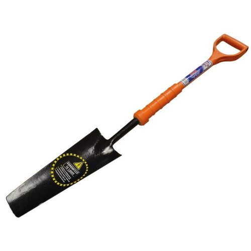 Faithfull Faithfull INSDRAIN Drainage Shovel with YD Handle, Orange 2