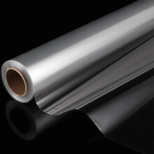 ASelected Cellophane Wrap 30 Cm X 30 M Clear Cellophane Roll Double Folded Crystal Clear Wrapping Rolls for for Flower Baskets, Christmas Gifts