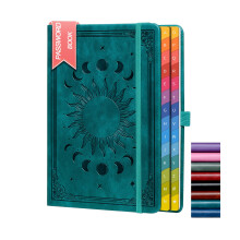HwxBen Password Book with Colourful Alphabetical Tabs, Hardcover Internet Password Keeper for Organised Website Address Logins and Passwords