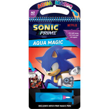 ALLIGATOR - Sonic Prime Aqua Magic Water Colouring Book for Kids, Includes Colouring Book & Pen
